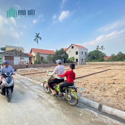 Bán nhanh 2 lô đất liền kề giá chỉ từ 495 tr/ lô ngay trung tâm phường Hòa Nghĩa, Dương Kinh.