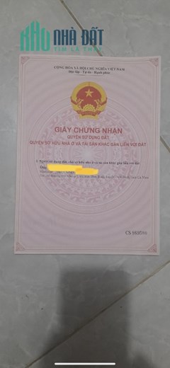 Cần bán gấp ( đất ngộp ngân hàng )