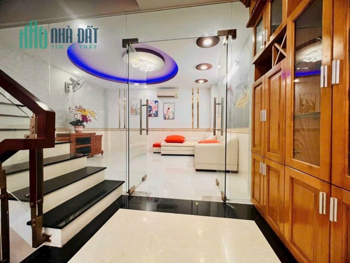 Bán Nhà Gò Vấp 45m2, 5 Tầng, Nguyễn Văn Lượng, Oto Ngủ Trong Nhà.