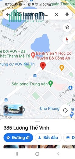 Cho thuê tầng 1 làm văn phòng công ty tại ngõ 68 Tố Hữu (ngõ 385 Lương Thế Vinh)