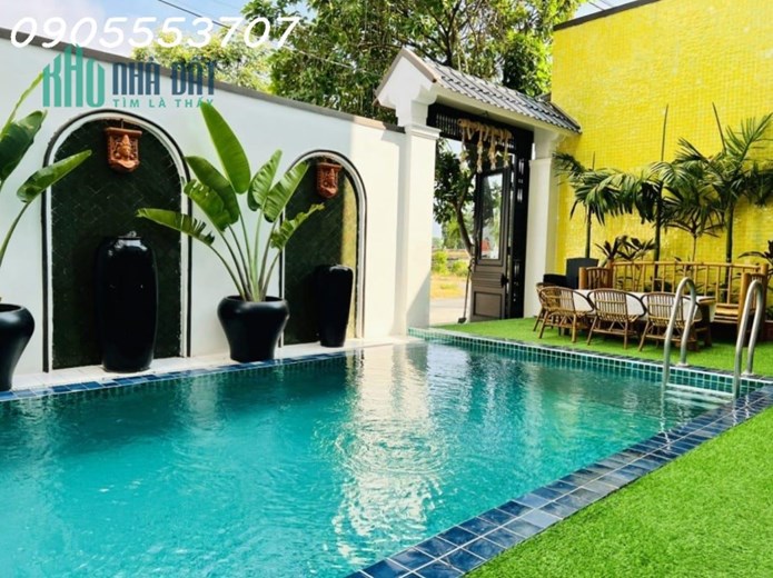 Villa Hội An cháy phòng, Giá giảm sâu chỉ còn 6,x tỷ. Cần bán căn Villa siêu đẹp 200m2, xây 3 tầng