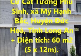 CHÍNH CHỦ Bán Nhà  Đẹp Vị Trí Đắc Địa Tại Đức Hoà Tỉnh Long An
