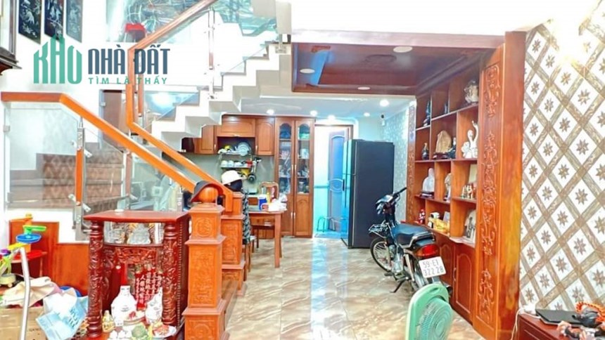 GÒ VẤP LÊ ĐỨC THỌ 50M2 BTCT NHÀ 5 TẦNG ĐẸP HOÀN CÔNG ĐỦ - HẺM XE HƠI - TẶNG FULL NỘI THẤT GỖ XỊN SÒ