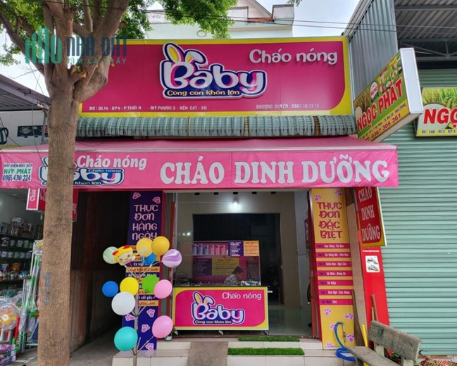 CẦN SANG NHƯỢNG LẠI QUÁN CHÁO DINH DƯỠNG ĐỊA CHỈ: SỐ 20 DƯƠNGD NC3, MỸ PHƯỚC 3, BẾN CÁT, BÌNH DƯƠNG
