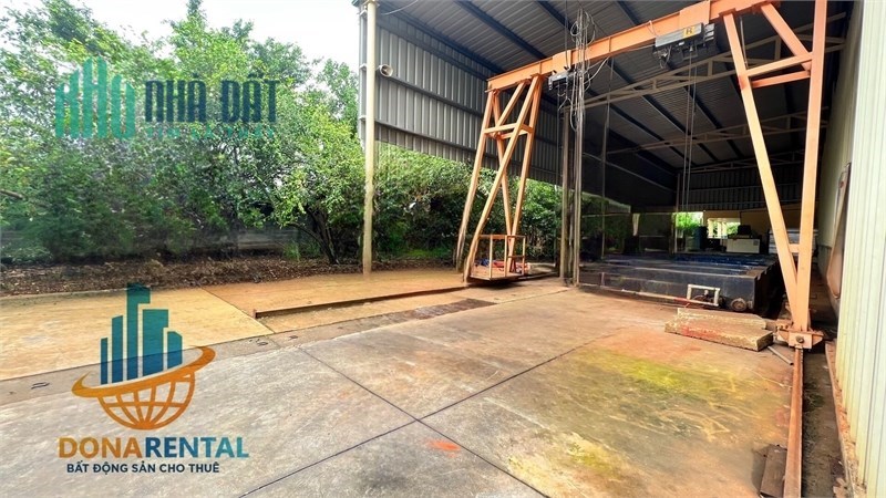 nhà xưởng cho thuê tại KCN, có bể xử lý bề mặt bằng Aixt. Xứ lý nước thải cột B