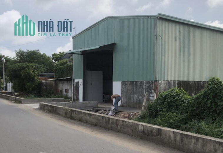 Kho xưởng mới xây 300m2 An Phú Đông Quận 12