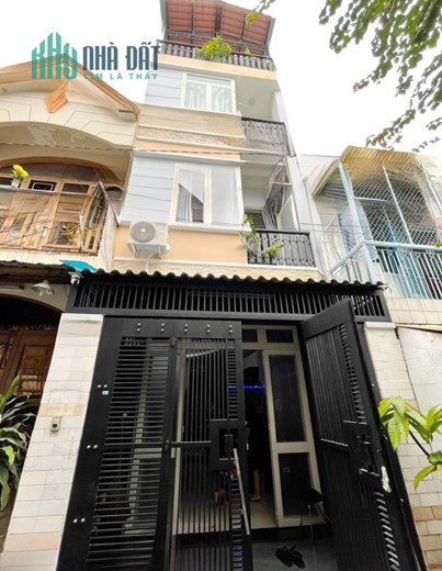 Nhà bán hẻm thông Dương Bá Trạc 4 tầng p2 Q8 giá 5tỷ8