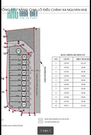 ✅ Bán đất đấu giá X4 Nguyên Khê - 95m - Sát chợ Lắp Ghép - Mặt đường 20m