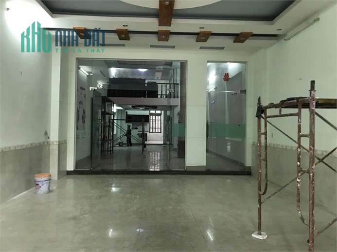 Cho thuê nhà mặt tiền 1T1L khu chợ rạch dừa đường 30/4, tpvt