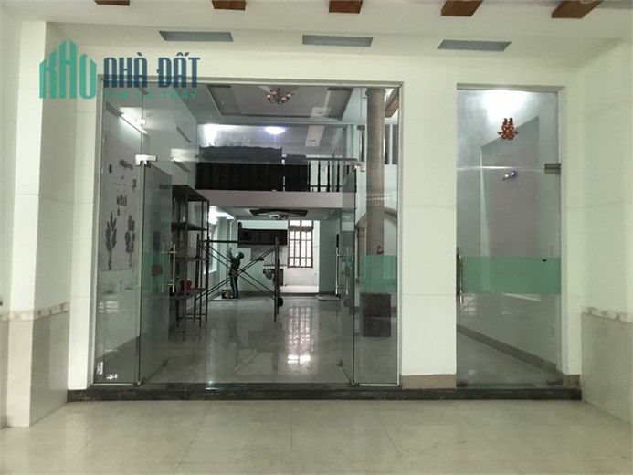 Cho thuê nhà mặt tiền 1T1L khu chợ rạch dừa đường 30/4, tpvt