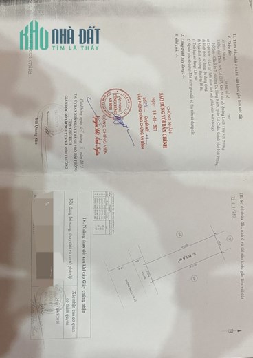Bán lô đất  101M ngang 5  khu đô thị ICC Quán Mau Lạch Tray