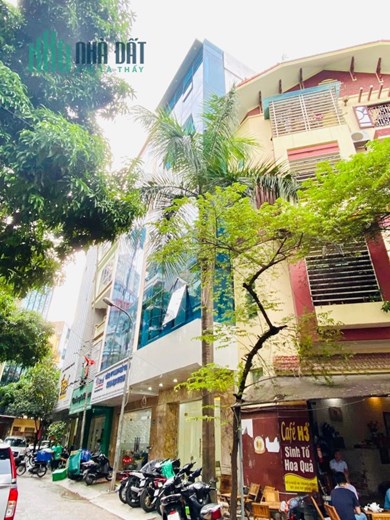Hạ sốc 5 tỷ bán nhanh văn phòng Trung Kính 96m2, 7 tầng, mặt tiền 5.6m giá 30 tỷ