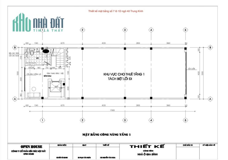 Hạ sốc 5 tỷ bán nhanh văn phòng Trung Kính 96m2, 7 tầng, mặt tiền 5.6m giá 30 tỷ