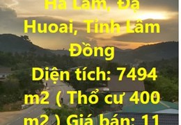ĐẤT ĐẸP - GIÁ TỐT - Lô Đất Madagui  - Vị Trí Đắc Địa Tại Xã Hà Lâm, Đạ Huoai, Tỉnh Lâm Đồng