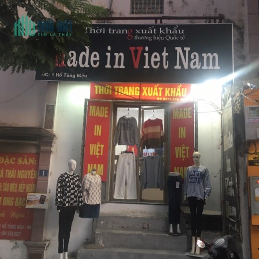 GOC SANG NHƯỢNG SHOP THỜI TRANG NỮ XUẤT KHẨU ĐỊA CHỈ: số 1 Hồ Tùng Mậu, Mai Dịch, Cầu Giấy, Hà Nội