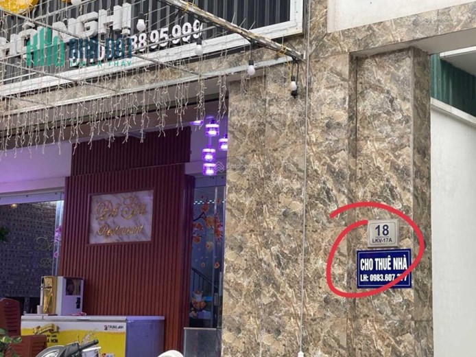 cho thuê liền kề 2 mặt thoáng, đường 36m, kinh doanh ngày đêm, sầm uất bậc nhất HUD Sơn Tây.