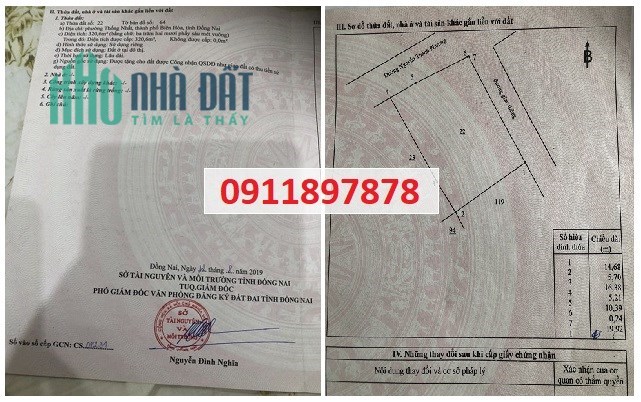⭐Bán nhà đất 2 mặt tiền số 28 Nguyễn Thành Phương, P.Thống Nhất, TP.Biên Hòa; 23tỷ; 0911897878