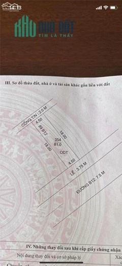 ĐẤT ĐẸP - GIÁ TỐT - Chính Chủ Cần Bán Nhanh Lô Đất Tại Phường Hưng Phú, Quận Cái Răng, Cần Thơ