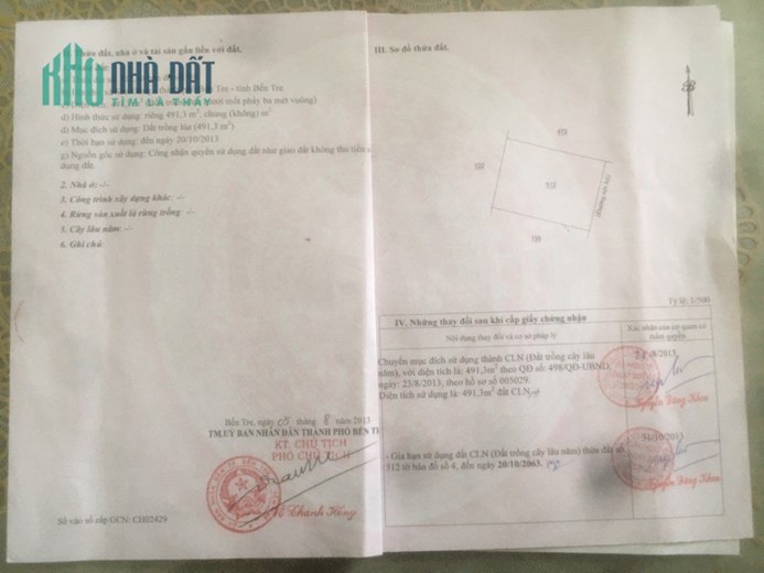 ĐẤT ĐẸP - GIÁ TỐT - Cần Bán Lô Đất Vị Trí Đắc Địa Tại Tĩnh lộ 173, Xã Sơn Đông, TP Bến Tre, Bến Tre
