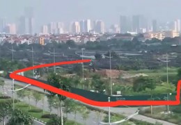 Bán nhanh lô góc 3 mặt tiền đường Đại lộ Tây Thăng Long, Tây Tựu, Bắc Từ Liêm