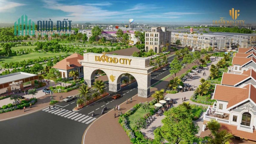 Dự án "The Diamond City" - Khu đô thị cao cấp Quốc Linh