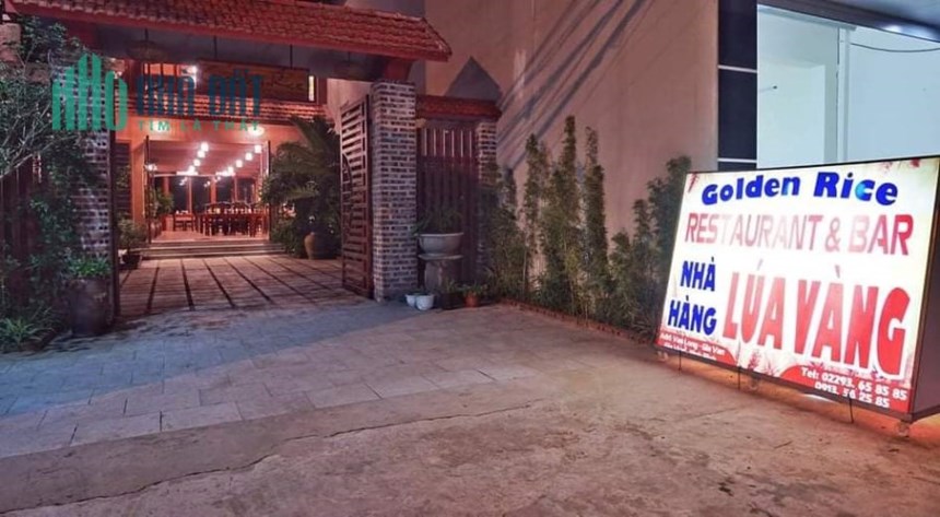 CHÍNH CHỦ CẦN BÁN NHANH Nhà hàng - nhà nghỉ LÚA VÀNG thuận tiện kinh doanh buôn bán