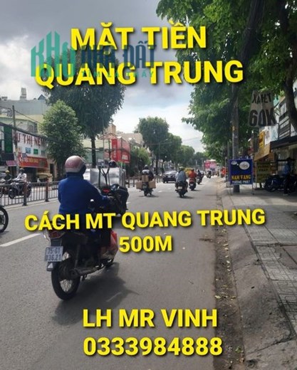 60m2 có 3 tỷ x Quang Trung Gò Vấp TPHCM - rẻ hơn Củ Chi