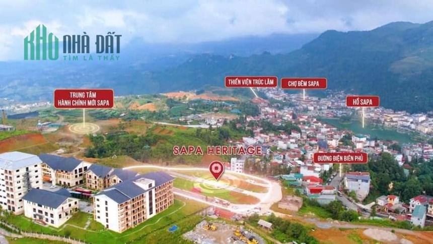 Sapa Heritage - Khu đô thị hiện đại kiểu mẫu đầu tiên tại thị trấn Sapa