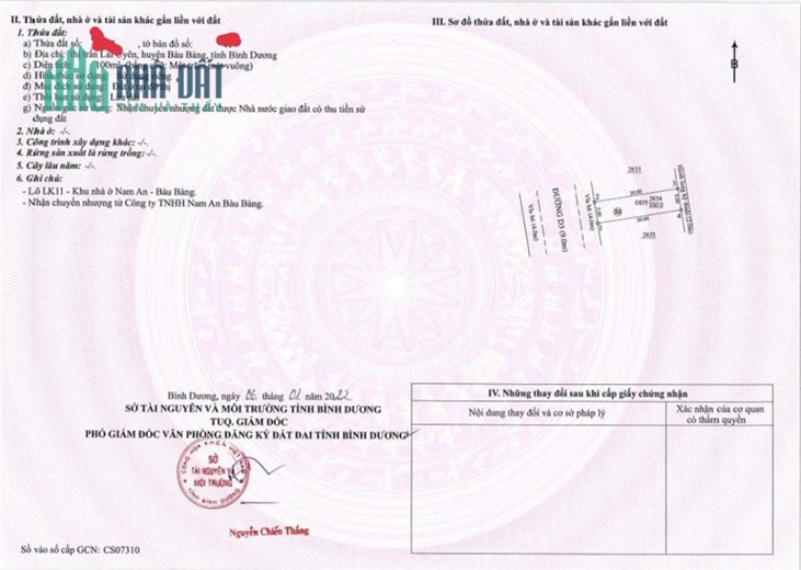 Ngộp ngân hàng ra gấp lô đất khu đại đô thị Bàu Bàng 100m2/1ty