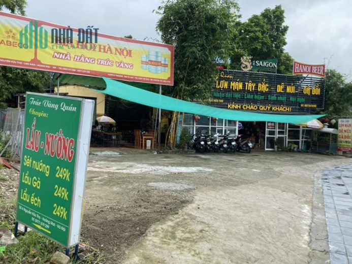 CẦN SANG NHƯỢNG LẠI NHÀ HÀNG ĂN UỐNG ĐỊA CHỈ;Số 6 Nguyễn Hữu Thọ - Linh Đàm - Hà Nội