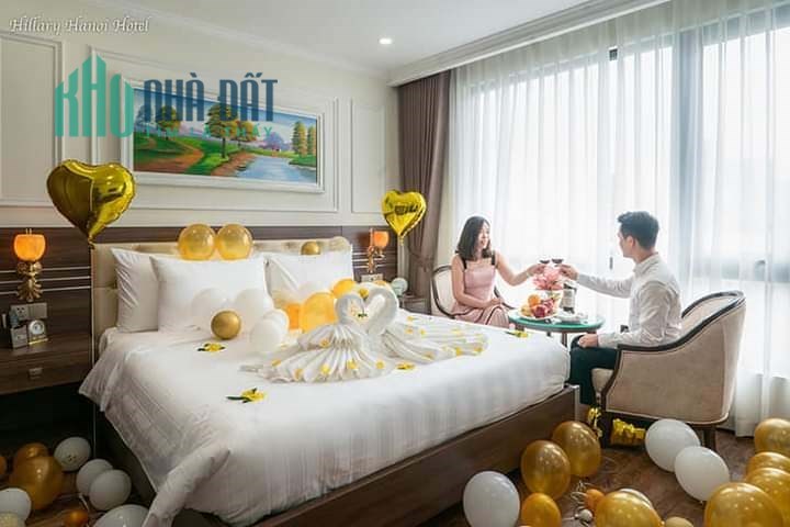 Bán Tòa Khách Sạn 5* Phố Trương Công Giai 155/190m2 x 11 tầng, 48 phòng khép kín full nội thất + bể
