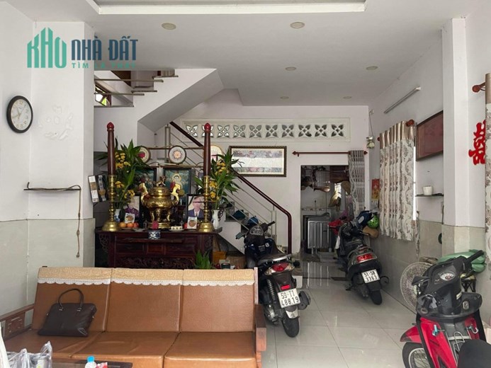 CÁCH MẶT TIỀN 20M - 4 TẦNG - PHAN VĂN TRỊ - 4 X16 -GIÁ BÁN 5.5 - NGỘP BANK