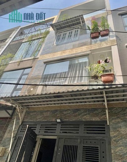 Bán gấp nhà hẻm 6m ngay Gò Dầu quận Tân phú 4.5 x 14- 4T BTCT hơn 6 tỷ TL