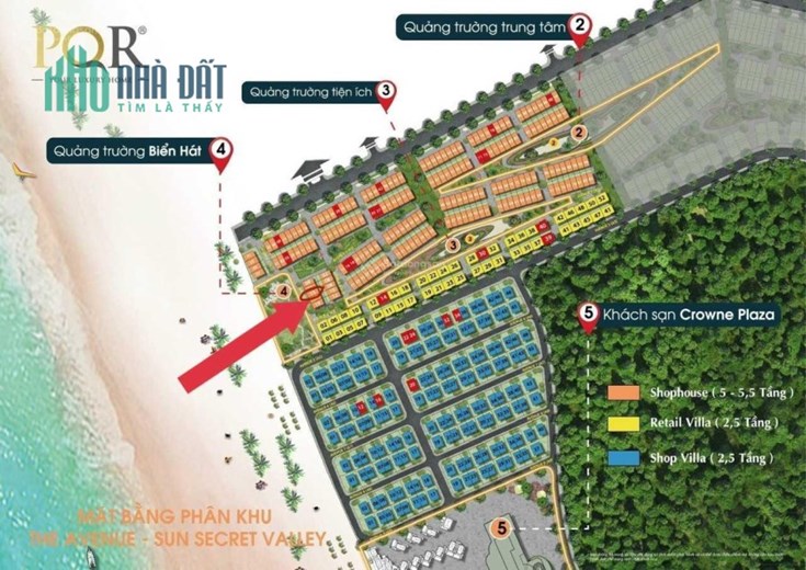 Chính chủ bán shophouse view biển Bãi Dài, Phú Quốc dự án Sun Secret Valley giá tốt nhất thị trường