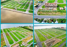 Bán nền đường số 8 KDC Vạn Phát Sông Hậu, thị trấn Mái Dầm, Châu Thành, Hậu Giang
