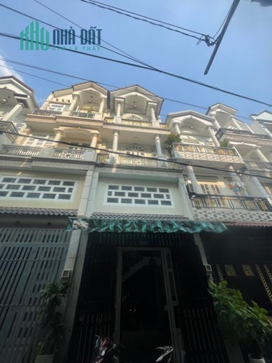 NHÀ PHAN HUY ÍCH ĐỐI DIỆN CỔNG EMART, TRƯỚC NHÀ 6M, NỘI THÂT ĐẸP 4 TẦNG - 4 TỶ X