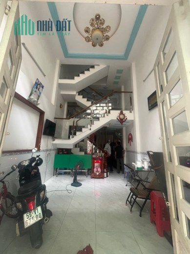NHÀ PHAN HUY ÍCH ĐỐI DIỆN CỔNG EMART, TRƯỚC NHÀ 6M, NỘI THÂT ĐẸP 4 TẦNG - 4 TỶ X