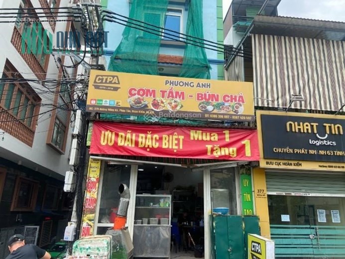 Cho thuê mặt bằng kinh doanh 375 Hồng Hà, Hoàn Kiếm, HN - 8tr/tháng.
