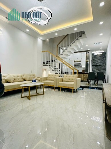 NGUYỄN VĂN NGHI – HẺM XE HƠI – 5 TẦNG – 6 PHÒNG NGỦ LỚN
