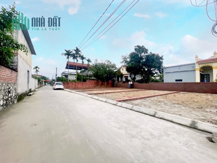Bán 2 lô đất liền kề giá chỉ 495tr/lô, sát ủy ban phường Hòa Nghĩa quận Dương Kinh