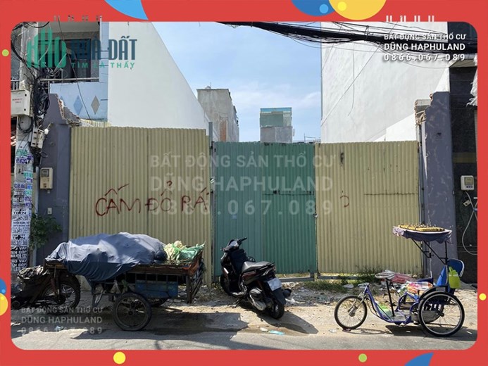 GV. Bán đất gần mặt tiền đường Phan Huy Ích, ngang 12.2M, 369m2, đường 8M.