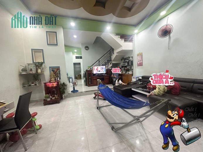 HXH TRÁNH NGAY KDL BẾN XƯA, AN PHÚ ĐÔNG QUẬN 12 - NGANG 6M HIẾM, 2 TẦNG, 3 PN, NHÀ ĐẸP VÀO Ở NGAY.