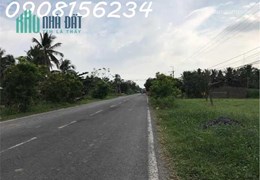 Cần bán toàn bộ thửa đất 27,3 công ngay mặt tiền QL54,cách vị trí cầu Đại Ngãi khoảng 800m