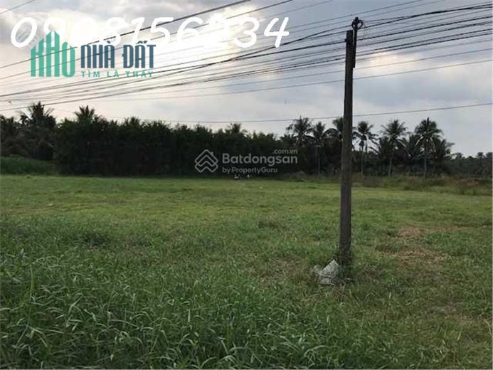 Cần bán toàn bộ thửa đất 27,3 công ngay mặt tiền QL54,cách vị trí cầu Đại Ngãi khoảng 800m