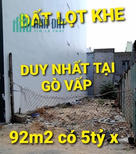 Bank định giá 7,5 tỷ bán 5 tỷ x Đường Số 8 Phường 11 Gò Vấp TPHCM