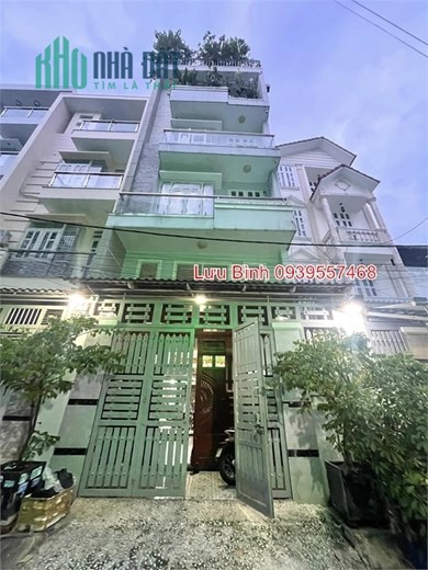 Khu VIP đường  Hoàng Bật Đạt, Phường 15, Tân Bình – 5 Tầng, 7.8 tỷ