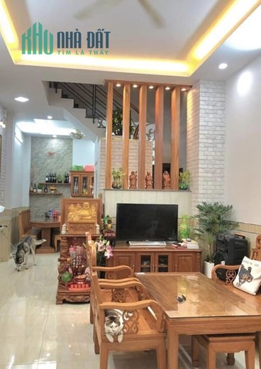 Bán NHÀ - Khu BÀU CÁT -HXH-Xe Hơi vào Nhà DT 4x15 45M2- 4 TẦNG - 5 PN - Sân Thượng