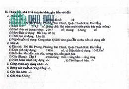 CHÍNH CHỦ CẦN BÁN 4 LÔ ĐẤT Đẹp- Giá Ưu Đãi Tại Hòa Vang và Thanh Khê, TP Đà Nẵng