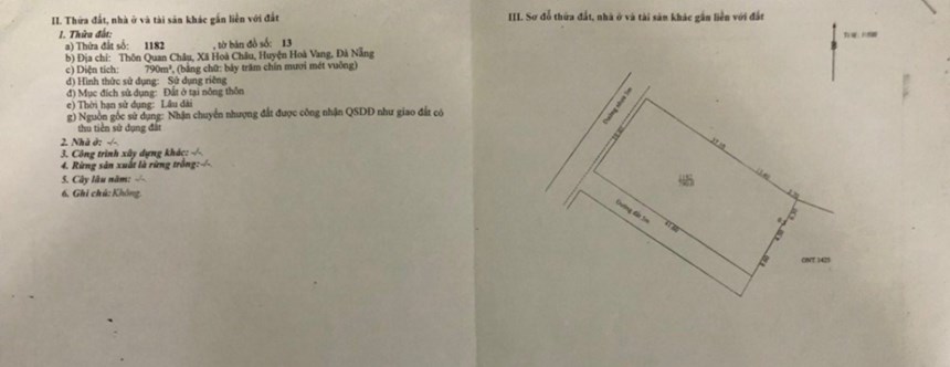 CHÍNH CHỦ CẦN BÁN 4 LÔ ĐẤT Đẹp- Giá Ưu Đãi Tại Hòa Vang và Thanh Khê, TP Đà Nẵng