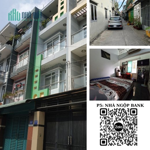 [360 TRIỆU TỪ CHDV]  NHÀ 5 TẦNG, NỞ HẬU, 8 PHÒNG NGỦ, GIÁ 7 TỶ XX